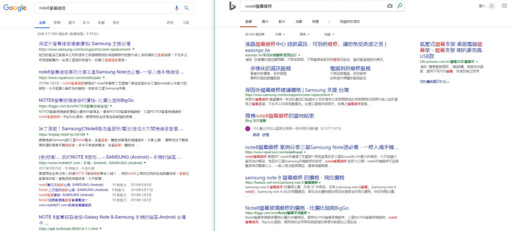 Yahoo瀏覽器Google瀏覽器-傑易數位策略有限公司。